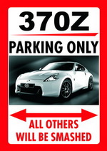 NISSAN 370Z PARKING ONLY